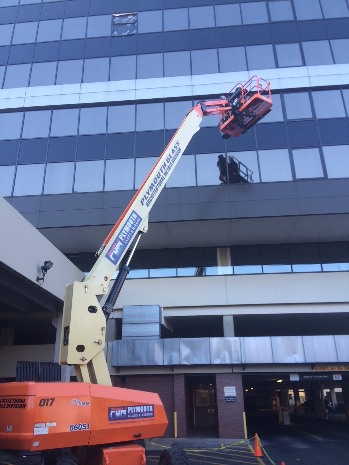 Plymouth Glass commercial project