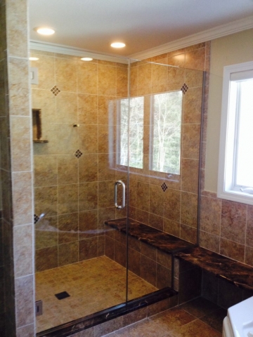 Portfolio Custom Shower - Plymouth Glass & Mirror